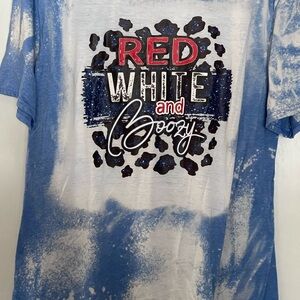 Gildan Blue Tie-Dye T-Shirt